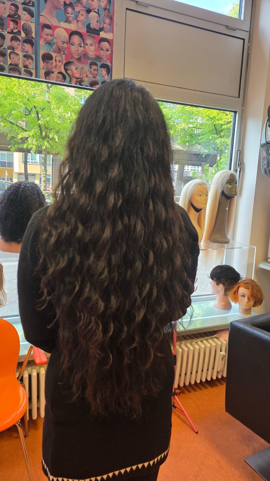 Finished waves at Makenene salon